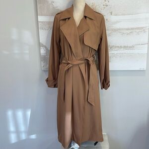 BLANK NYC belted trench coat (caramel/butterscotch in color) size xs